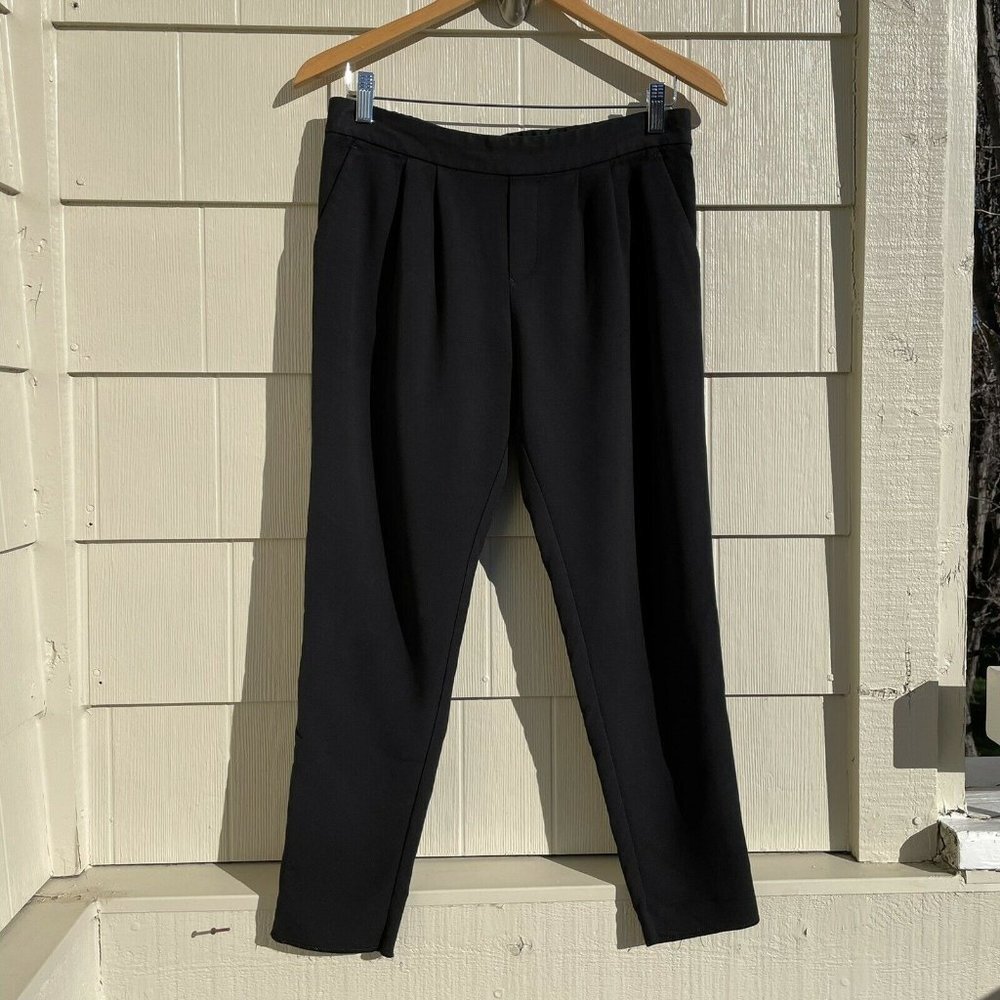 Journal Standard Women's Pleated Trousers Pants Black Tapered Japan